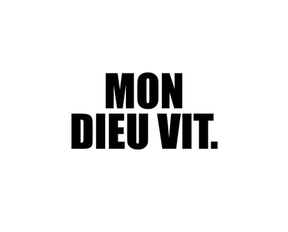 MON DIEU VIT Shirt -  White
